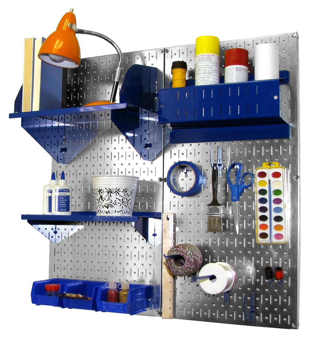 Craft & Hobby Organizer Kit - Pegboard With Accessories