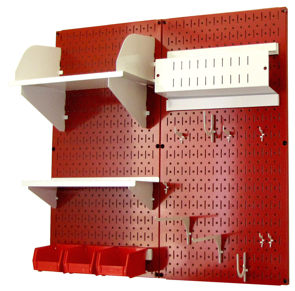 Craft & Hobby Organizer Kit - Pegboard With Accessories