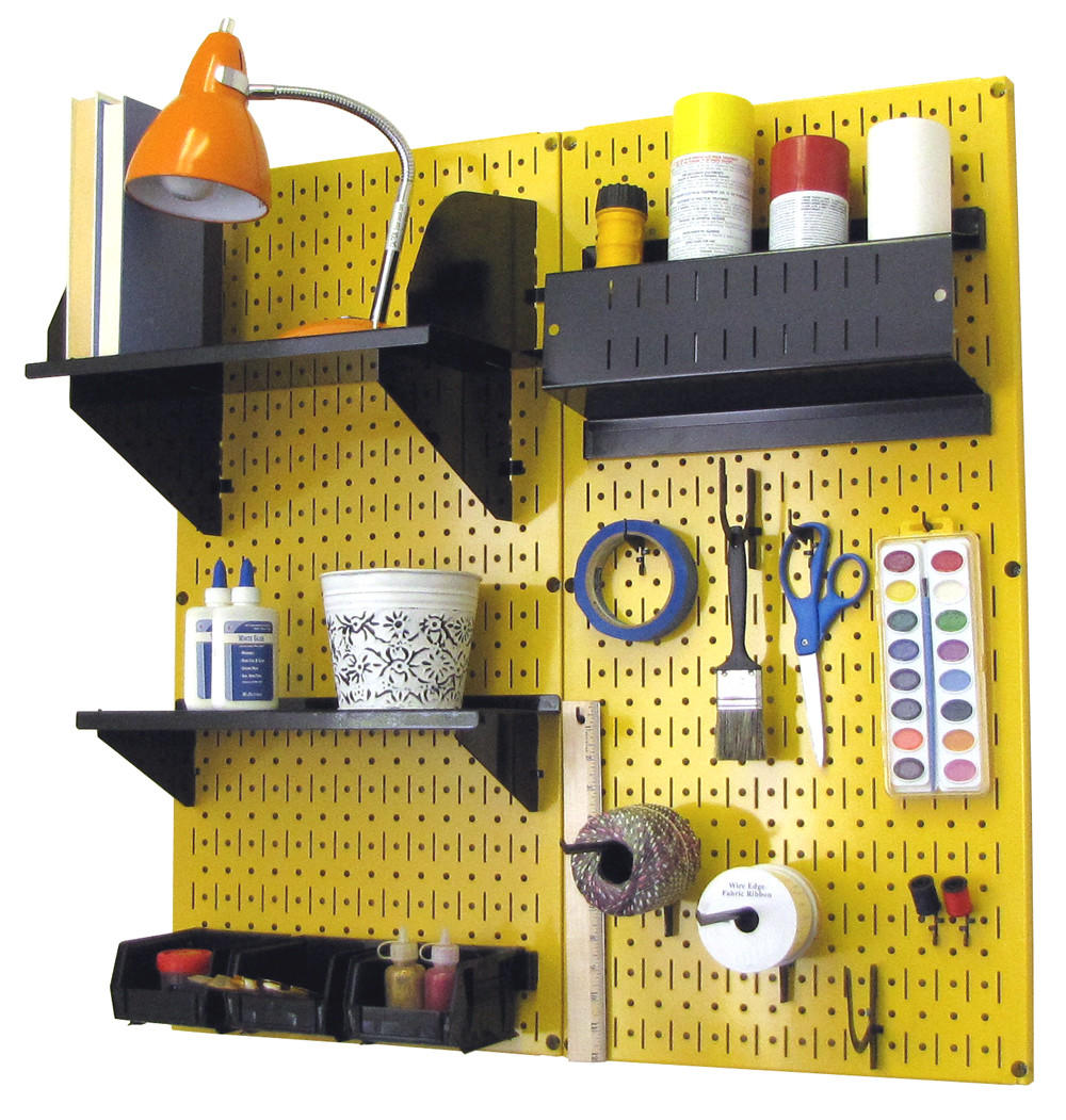 Craft & Hobby Organizer Kit - Pegboard With Accessories