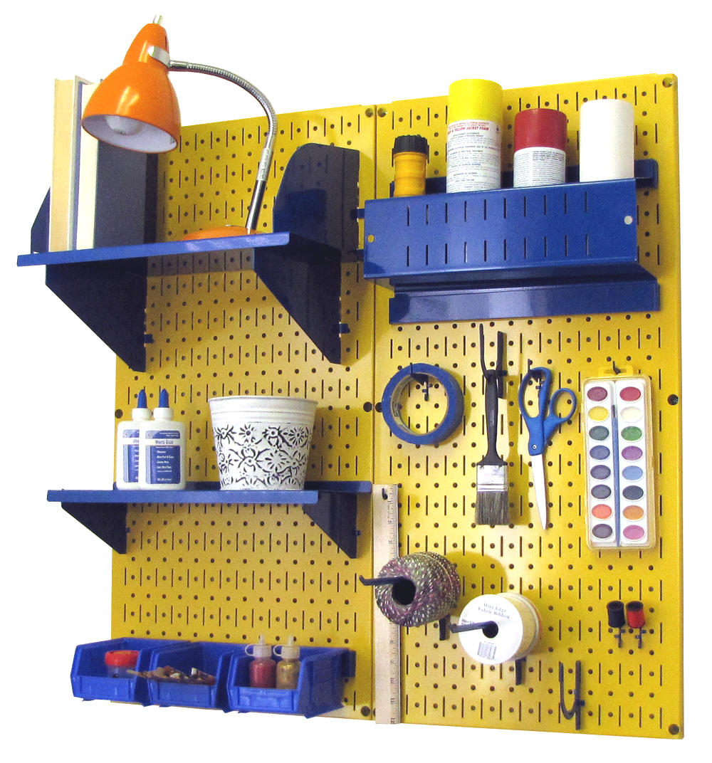 Craft & Hobby Organizer Kit - Pegboard With Accessories