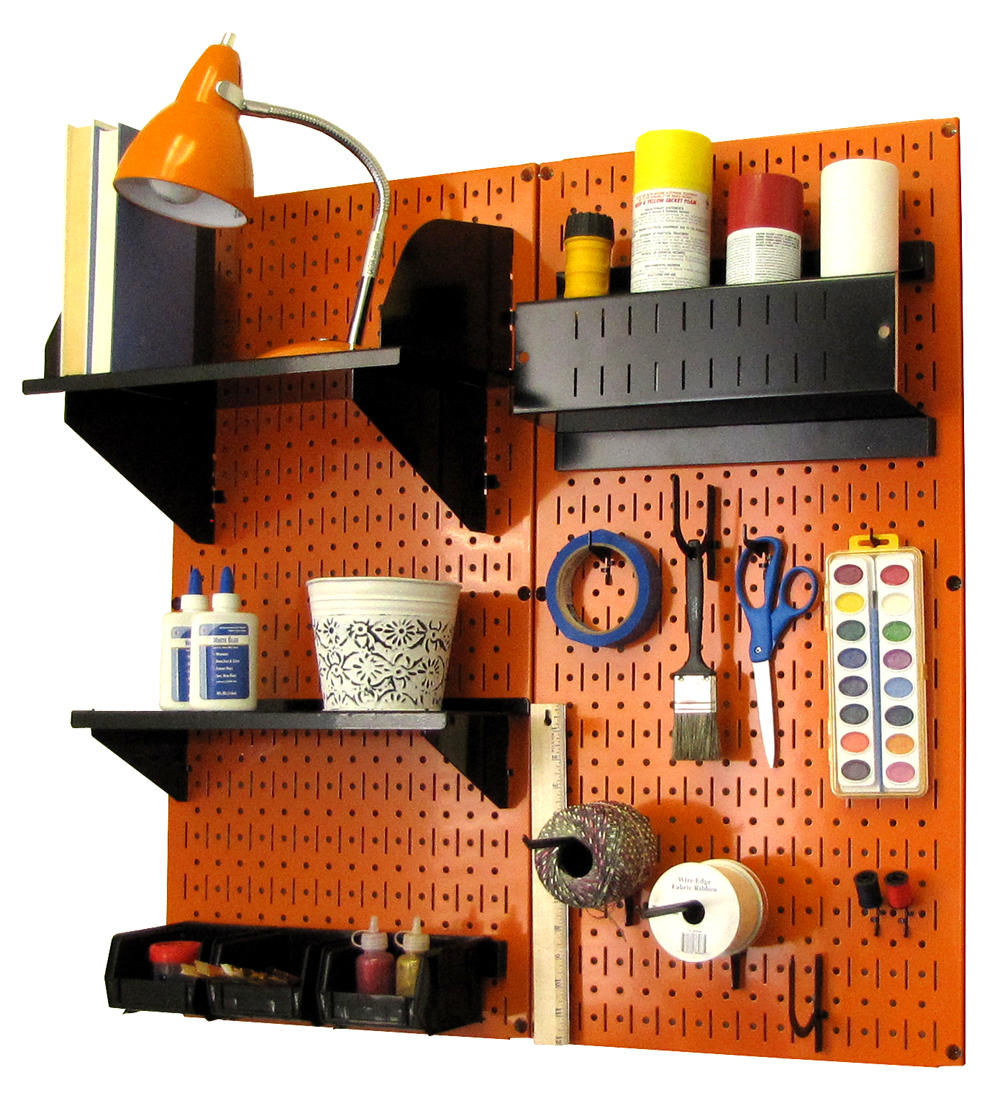Craft & Hobby Organizer Kit - Pegboard With Accessories
