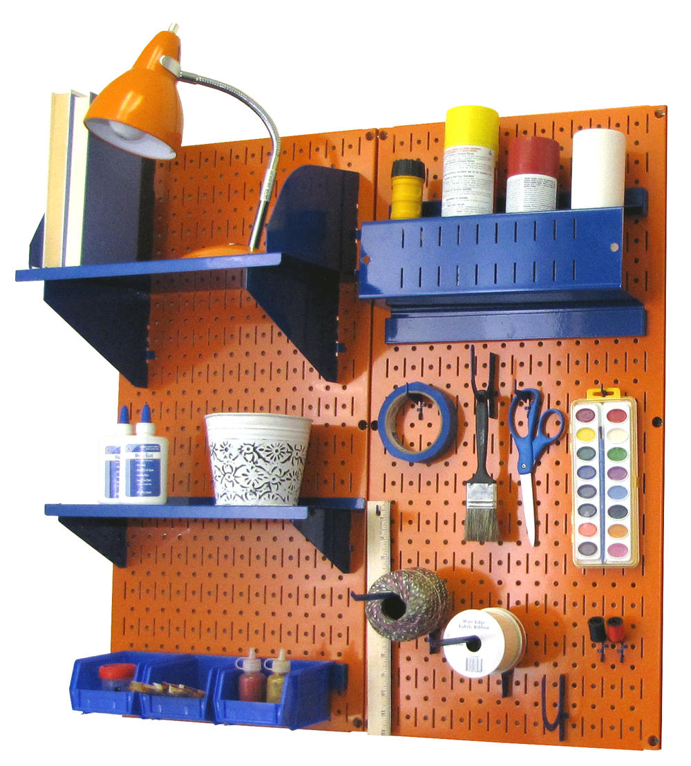Craft & Hobby Organizer Kit - Pegboard With Accessories