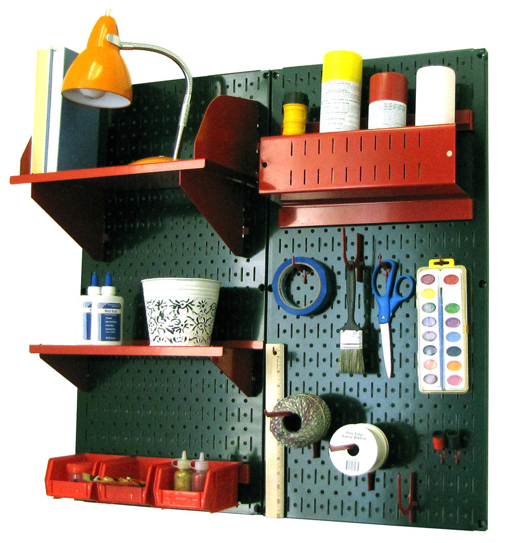 Craft & Hobby Organizer Kit - Pegboard With Accessories