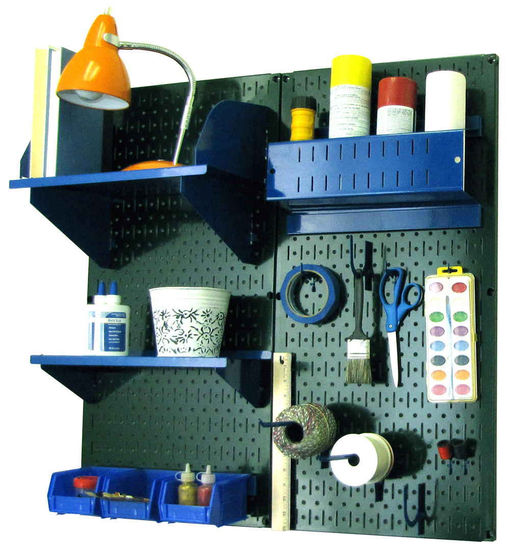 Craft & Hobby Organizer Kit - Pegboard With Accessories