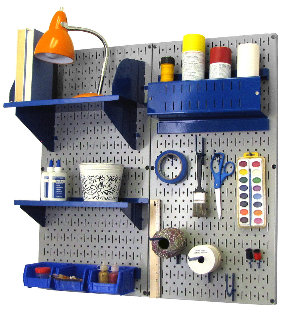 Craft & Hobby Organizer Kit - Pegboard With Accessories