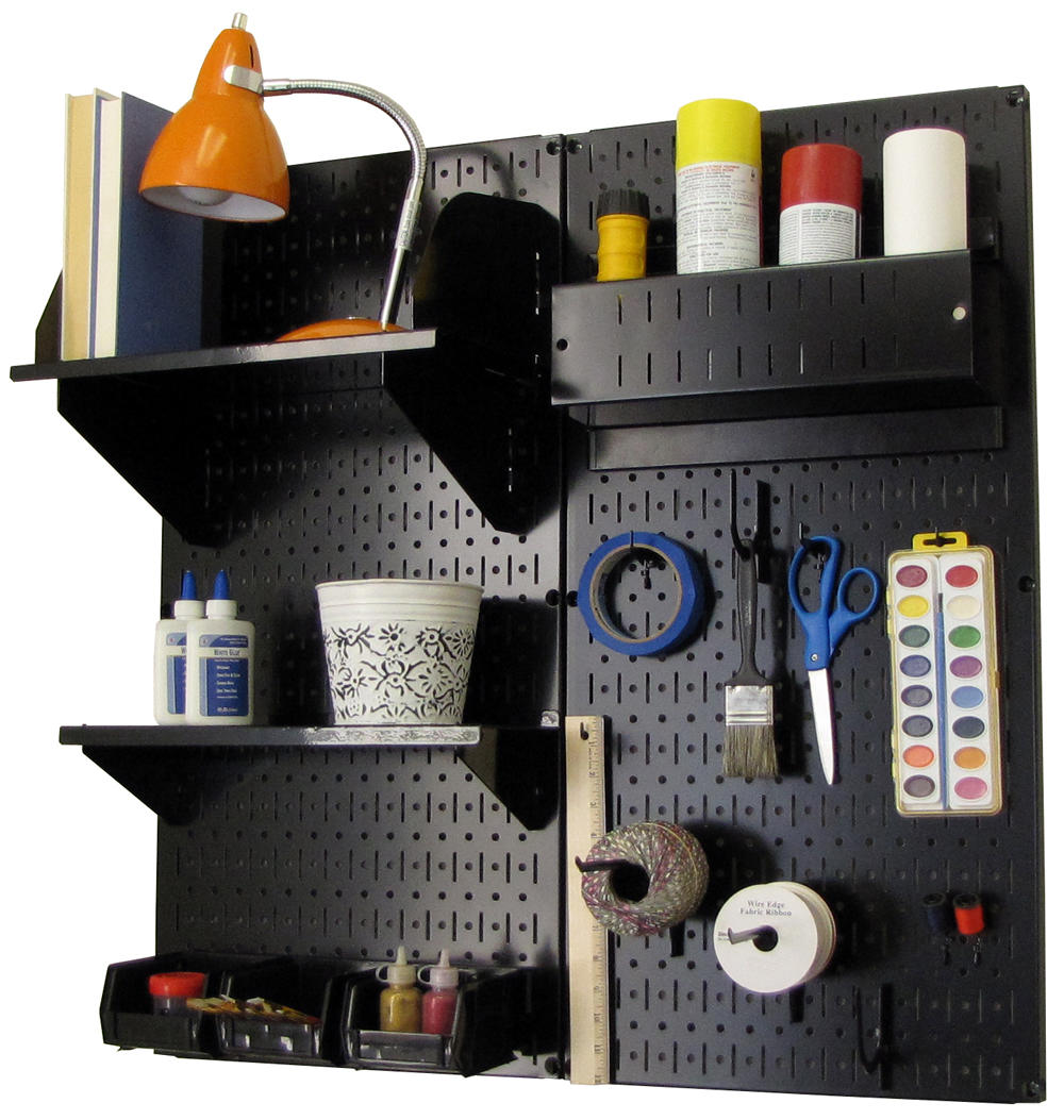 Craft & Hobby Organizer Kit - Pegboard With Accessories