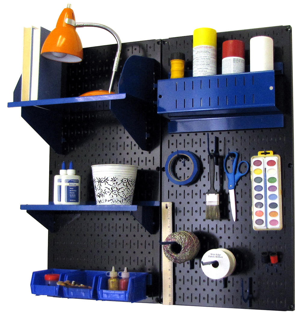 Craft & Hobby Organizer Kit - Pegboard With Accessories