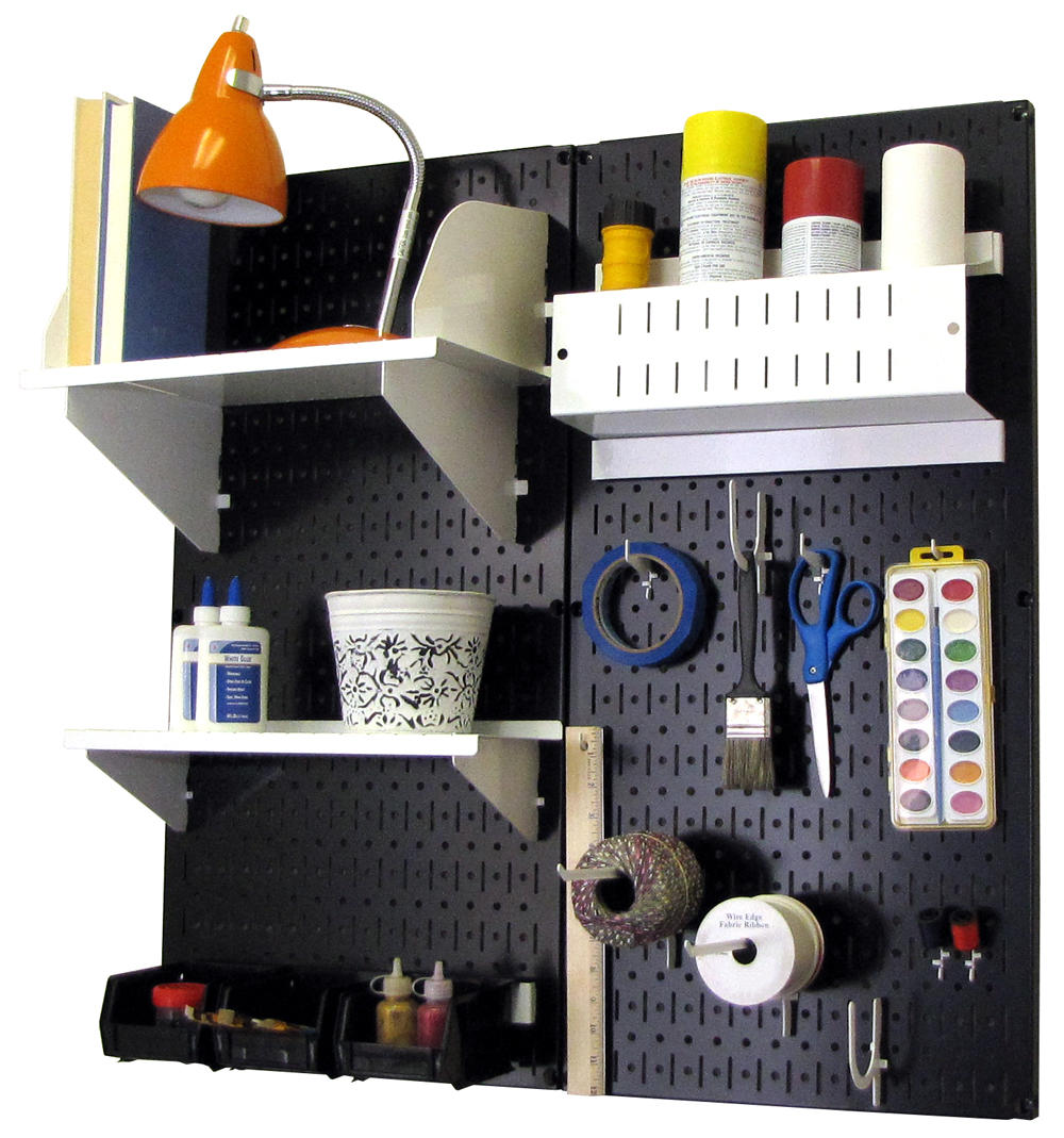 Craft & Hobby Organizer Kit - Pegboard With Accessories