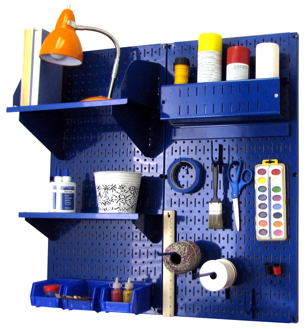 Craft & Hobby Organizer Kit - Pegboard With Accessories