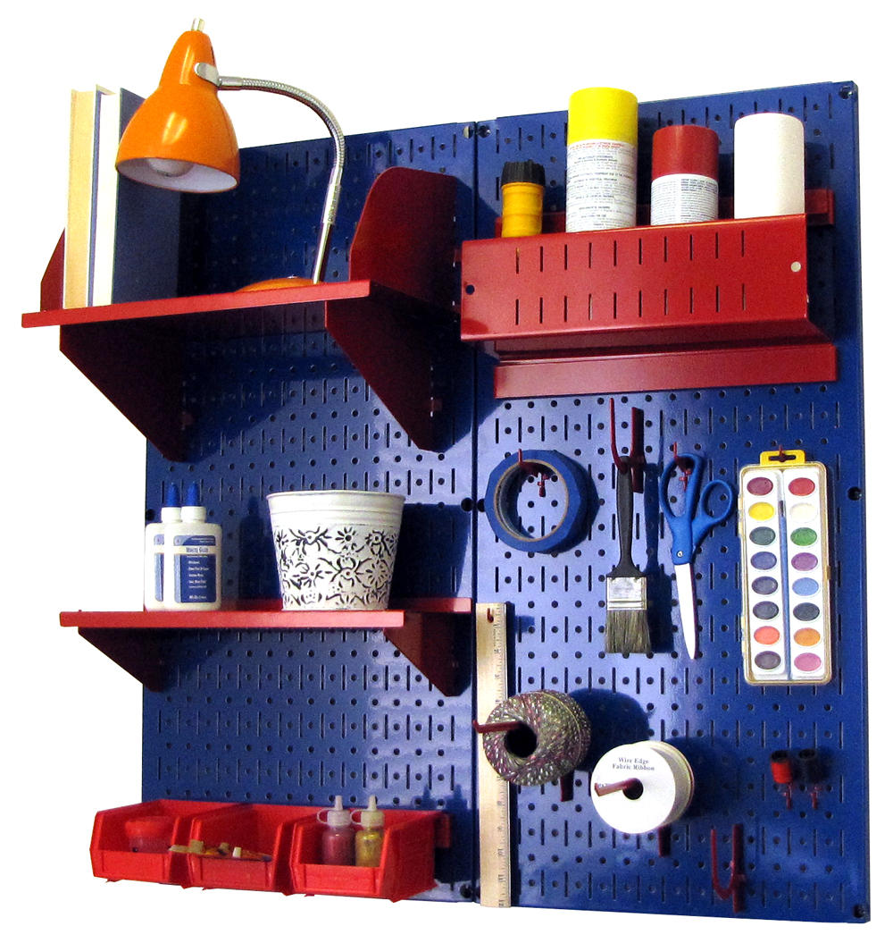 Craft & Hobby Organizer Kit - Pegboard With Accessories