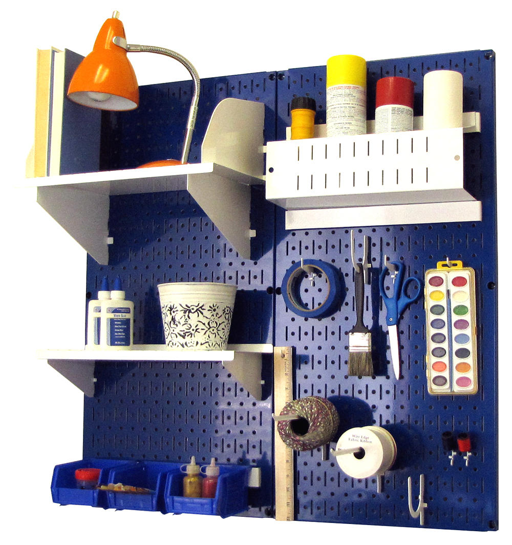Craft & Hobby Organizer Kit - Pegboard With Accessories