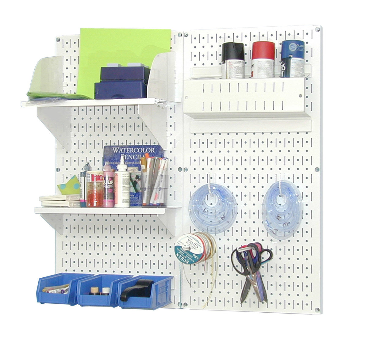 Craft & Hobby Organizer Kit - Pegboard With Accessories