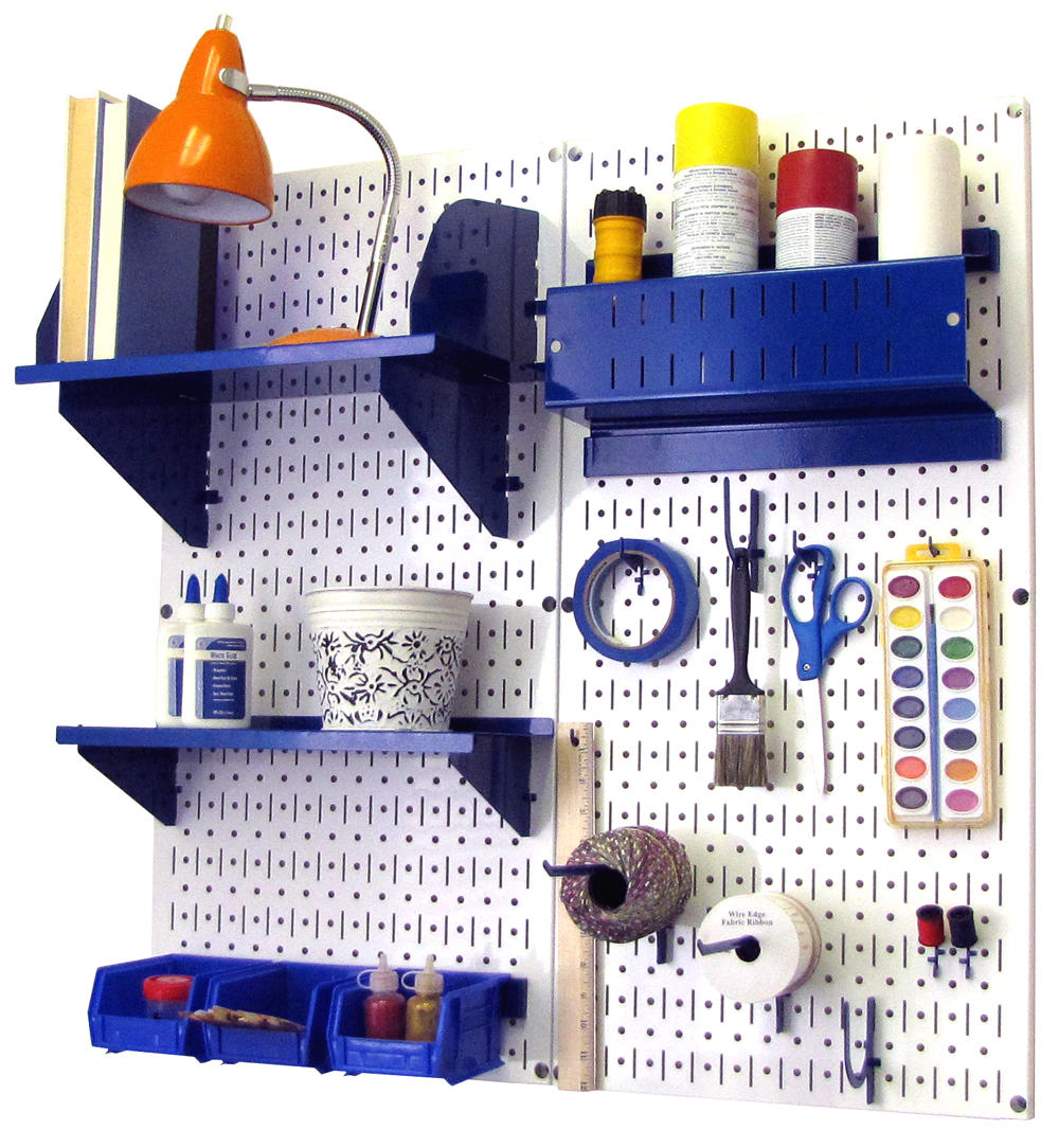 Craft & Hobby Organizer Kit - Pegboard With Accessories