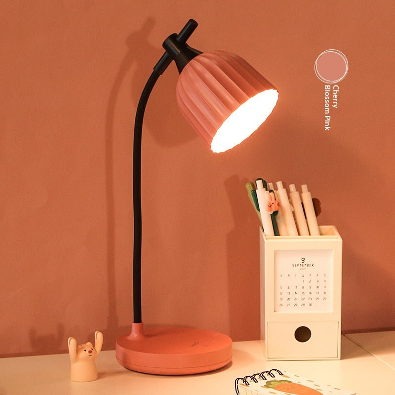 Fashionable  LED FDesk Lamp Touch Dimmable Reading  Modes Decorative Table Lamp Cute Study Lamps for Bedroom Décor