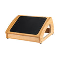 Under Desk Footrest Wooden Foot RestErgonomic Foot Stool Desk Leg Rest Pain Relief for Home Office Living Room Computer Working