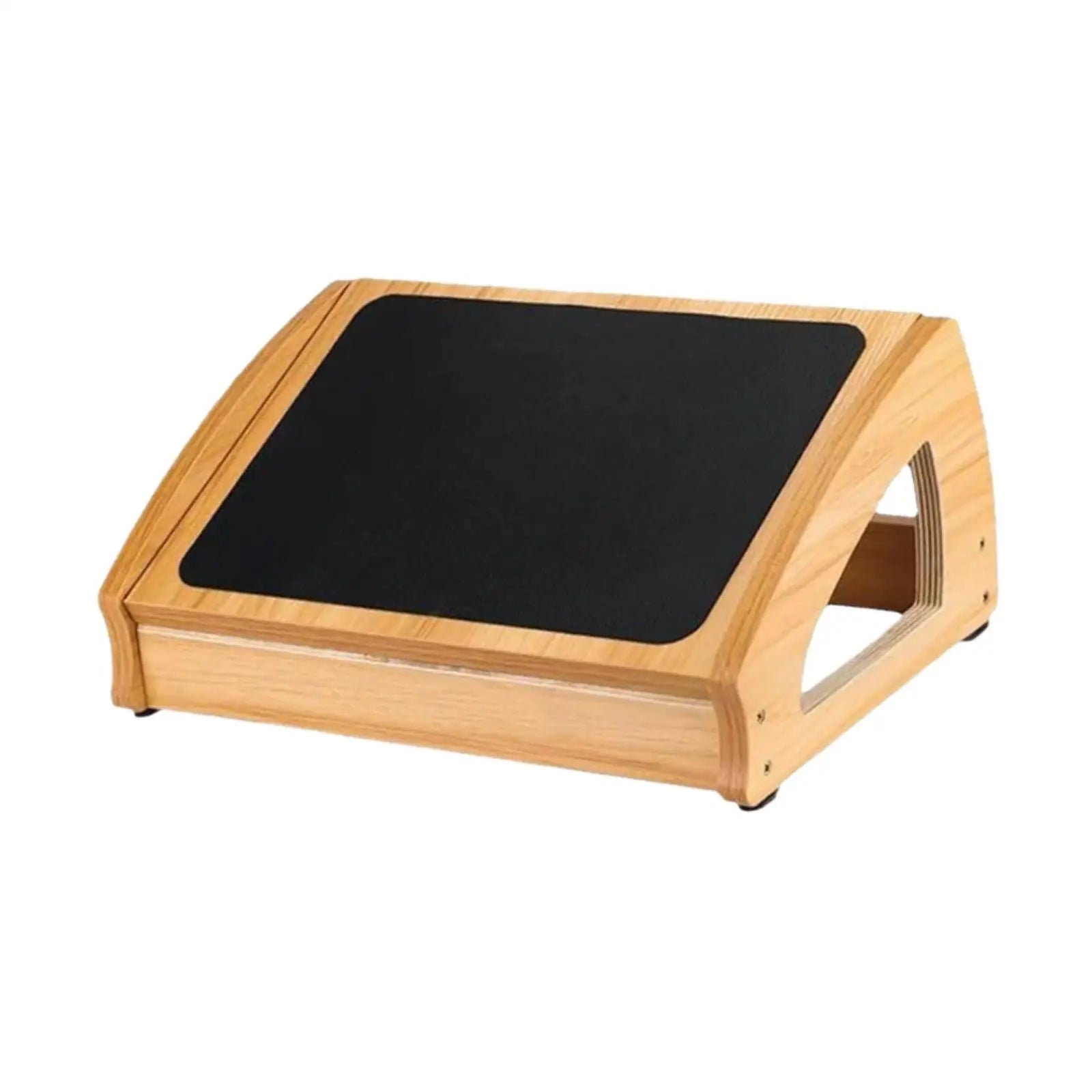 Under Desk Footrest Wooden Foot RestErgonomic Foot Stool Desk Leg Rest Pain Relief for Home Office Living Room Computer Working
