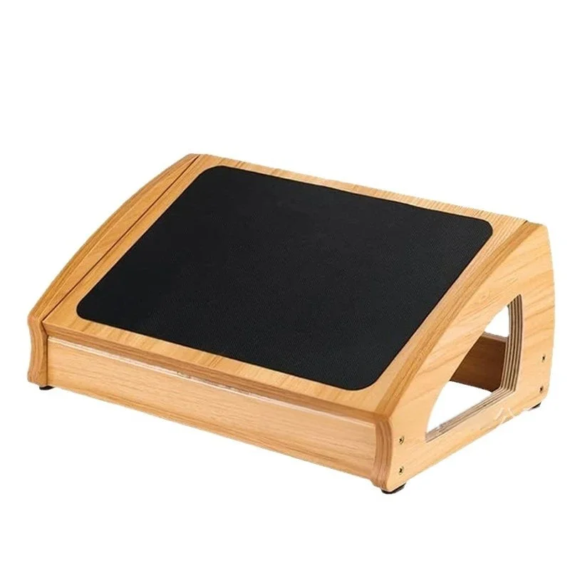 Under Desk Footrest Wooden Foot RestErgonomic Foot Stool Desk Leg Rest Pain Relief for Home Office Living Room Computer Working