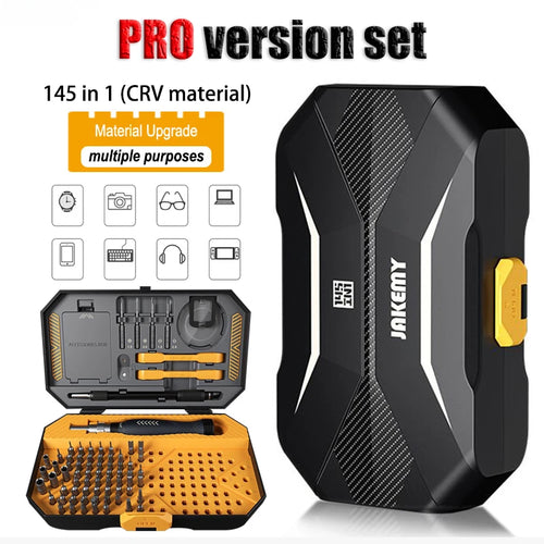 152 In 1 Magnetic Precision Screwdriver Set Hex Phillips Magnetic Bits .