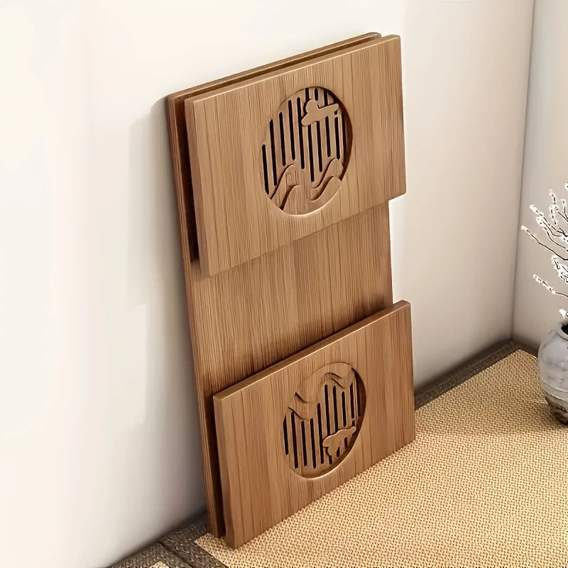 Versatile Bamboo Folding Table - Japanese Style.