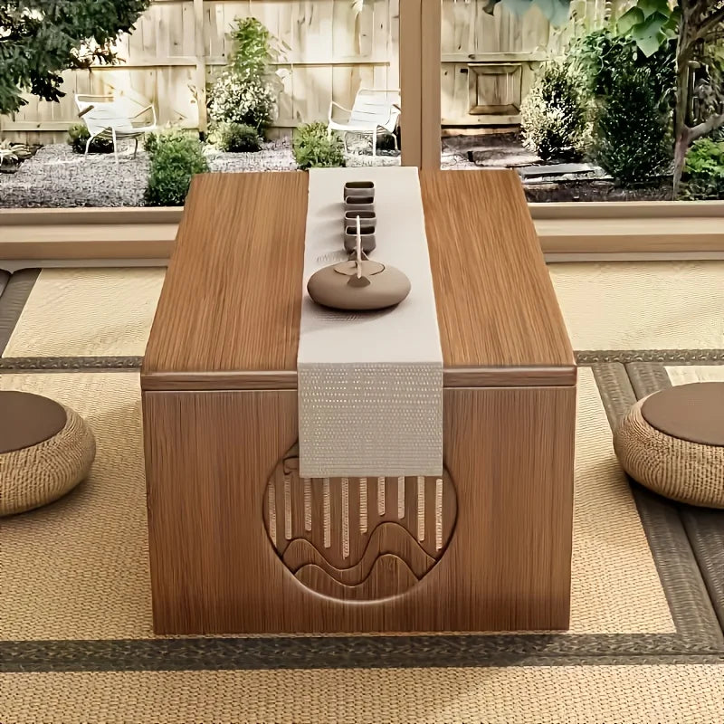 Versatile Bamboo Folding Table - Japanese Style.