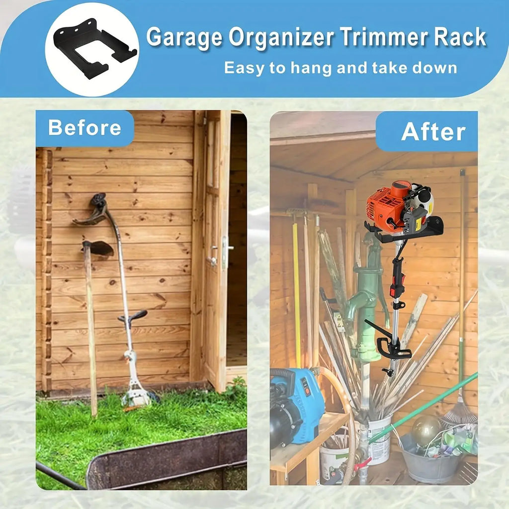 Garage wall bracket for Grass Trimmer, Hedge Trimmer,