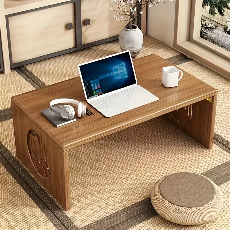 Versatile Bamboo Folding Table - Japanese Style.