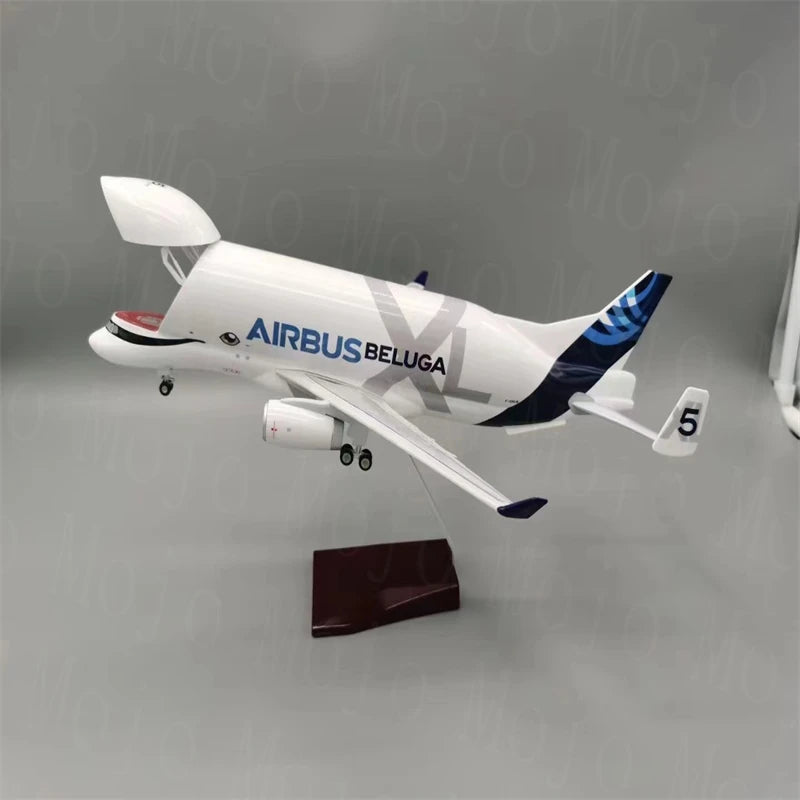 A330 Beluga Airways Scale Aircraft 20CM/42CM Alloy/Resin Die-cast airplanes decoration home Collectible Plane Model